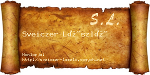 Sveiczer László névjegykártya